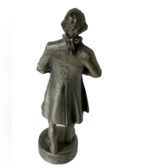 Hudson Pewter COPR 1975 P.W. Baston Thomas Jefferson Figurine - Picture 3 of 5